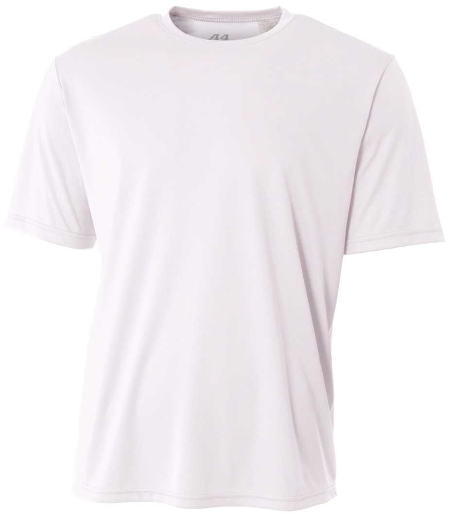 A4 Men&#039;s Performance Crew Shirt (White)