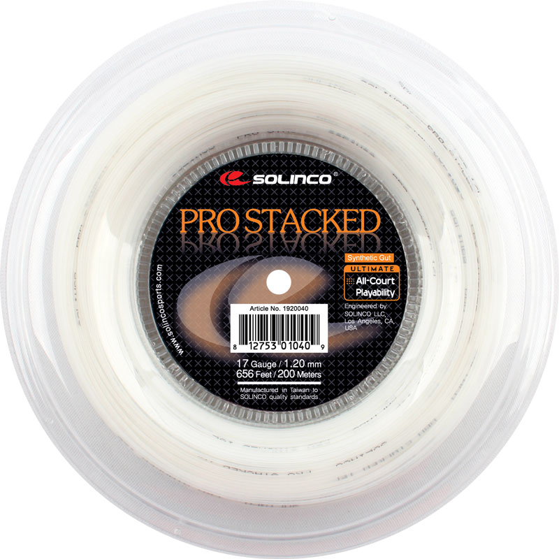 Solinco Pro Stacked 15L Tennis String (Reel)