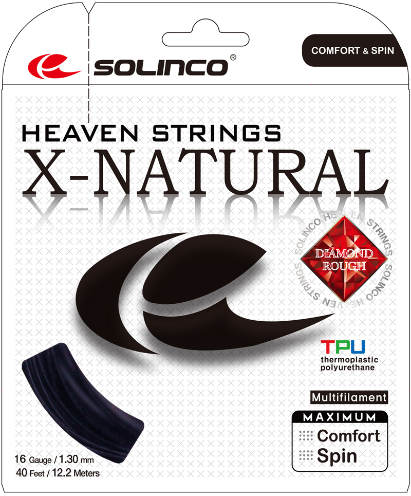Solinco X-Natural 16g Tennis String (Set)