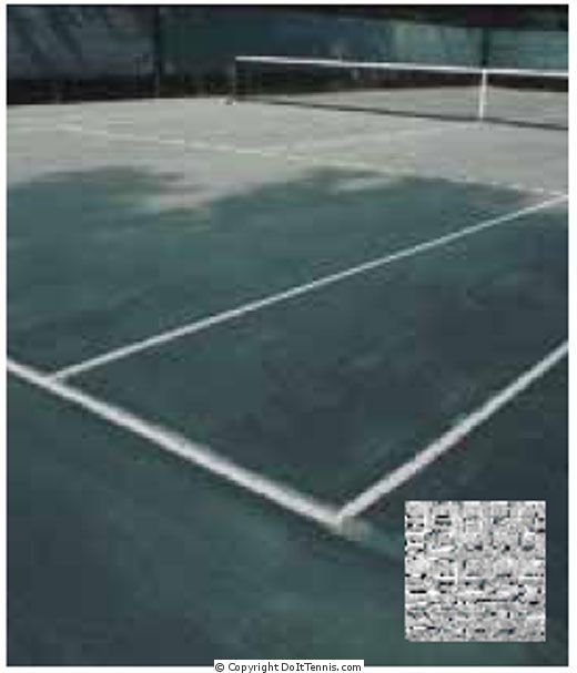 Polythylene Tennis Court Cover #3540