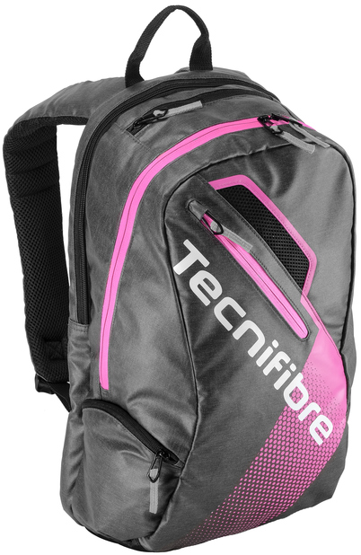 Tecnifibre Rebound Tennis Racquet Backpack (Black/Pink)