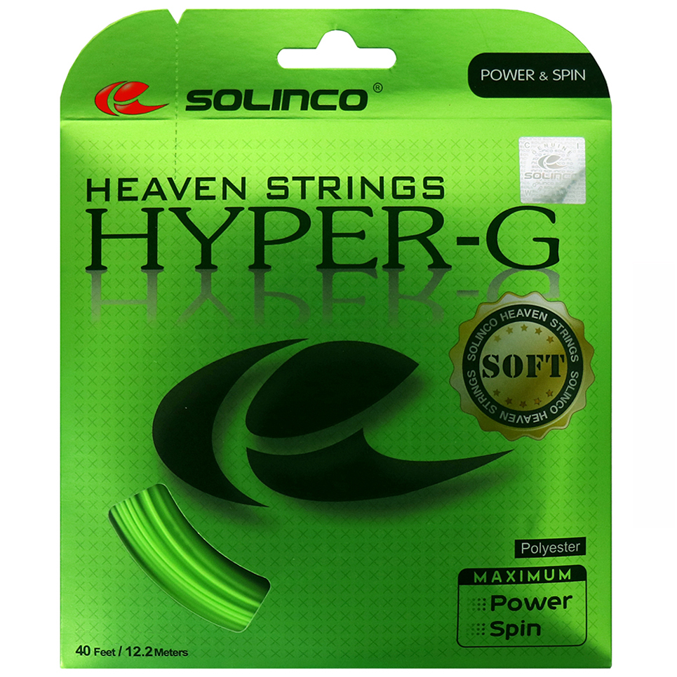 Solinco Hyper-G Soft 16L Tennis String (Set)