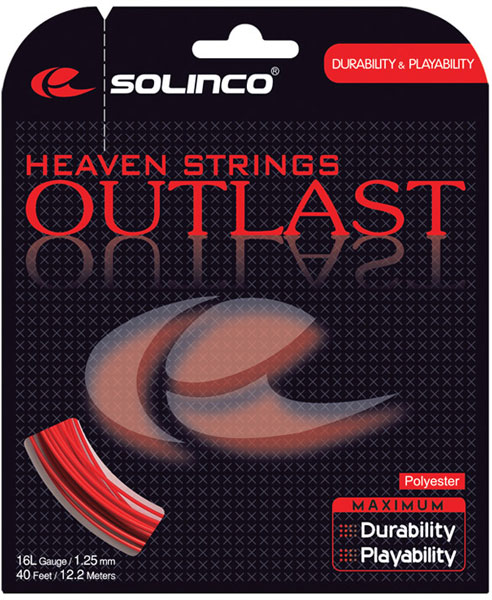 Solinco Outlast 16L Tennis String (Set)