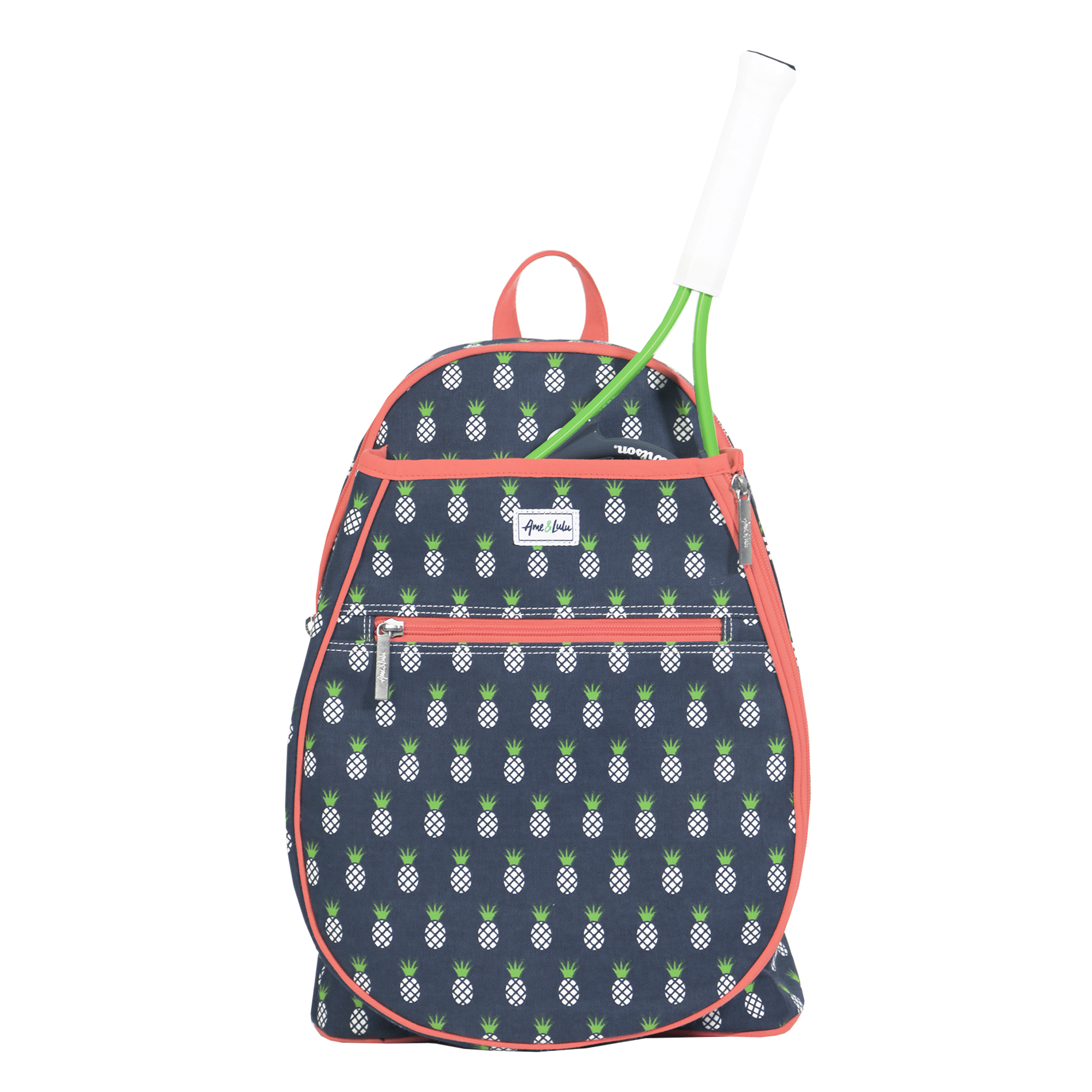 Ame &amp; Lulu Pineapple Junior Tennis Camper Backpack