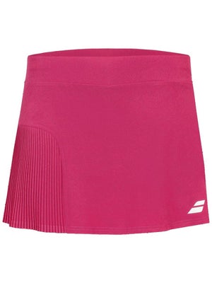 Babolat Women&amp;apos;s Compete Tennis Skirt w/ 13&amp;quot; Inseam and Performance Polyester (Vivacious/Red)