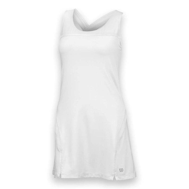 Wilson Women&amp;apos;s Team Tennis Dress (White/White)