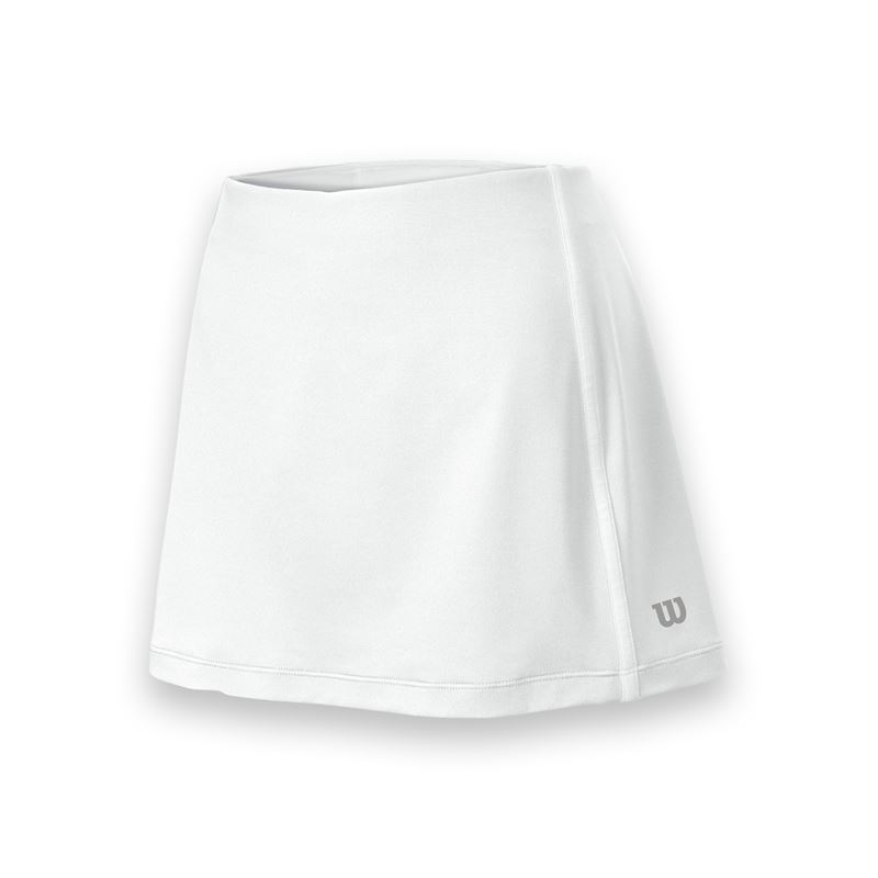 Wilson Women&amp;apos;s Team Tennis Skirt (White/White)