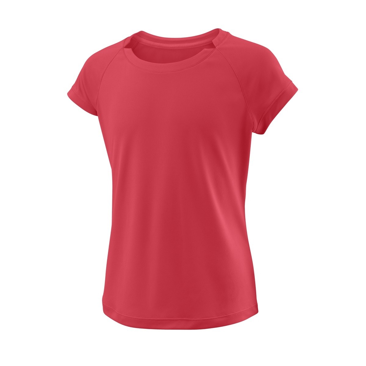 Wilson Women&amp;apos;s Condition Tennis Tee (Fiery Coral)